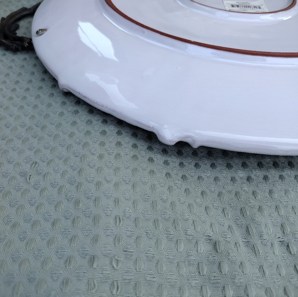 Vintage NWT Mud Pie Large Round Platter - Picture 11 of 15